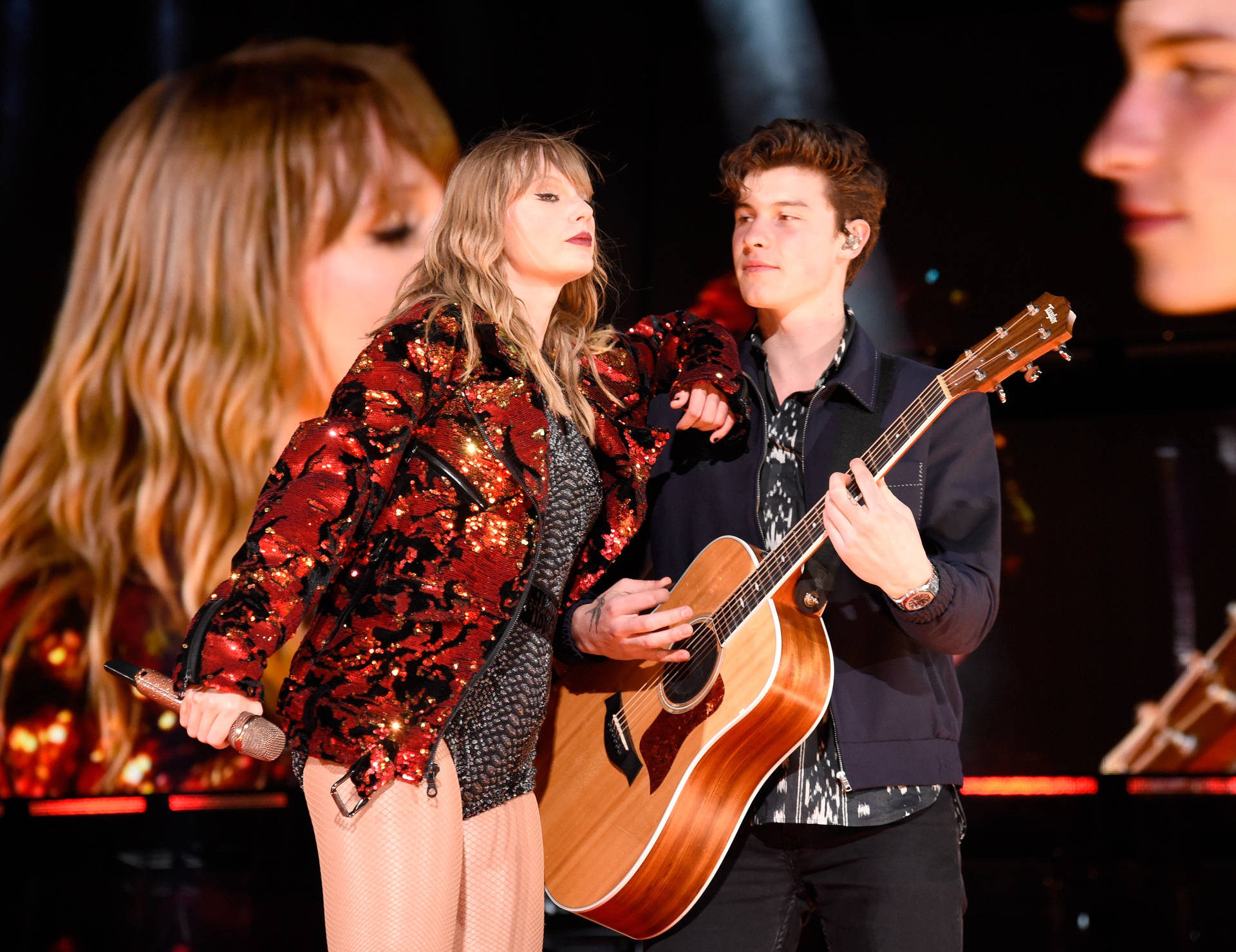 Shawn Mendes With Taylor Swift Wallpaper