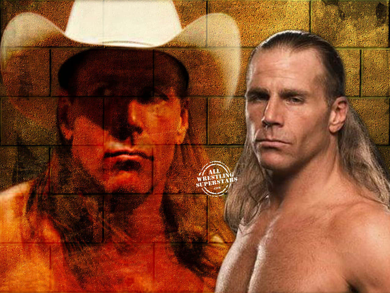Shawn Michaels Cowboy Hat Background