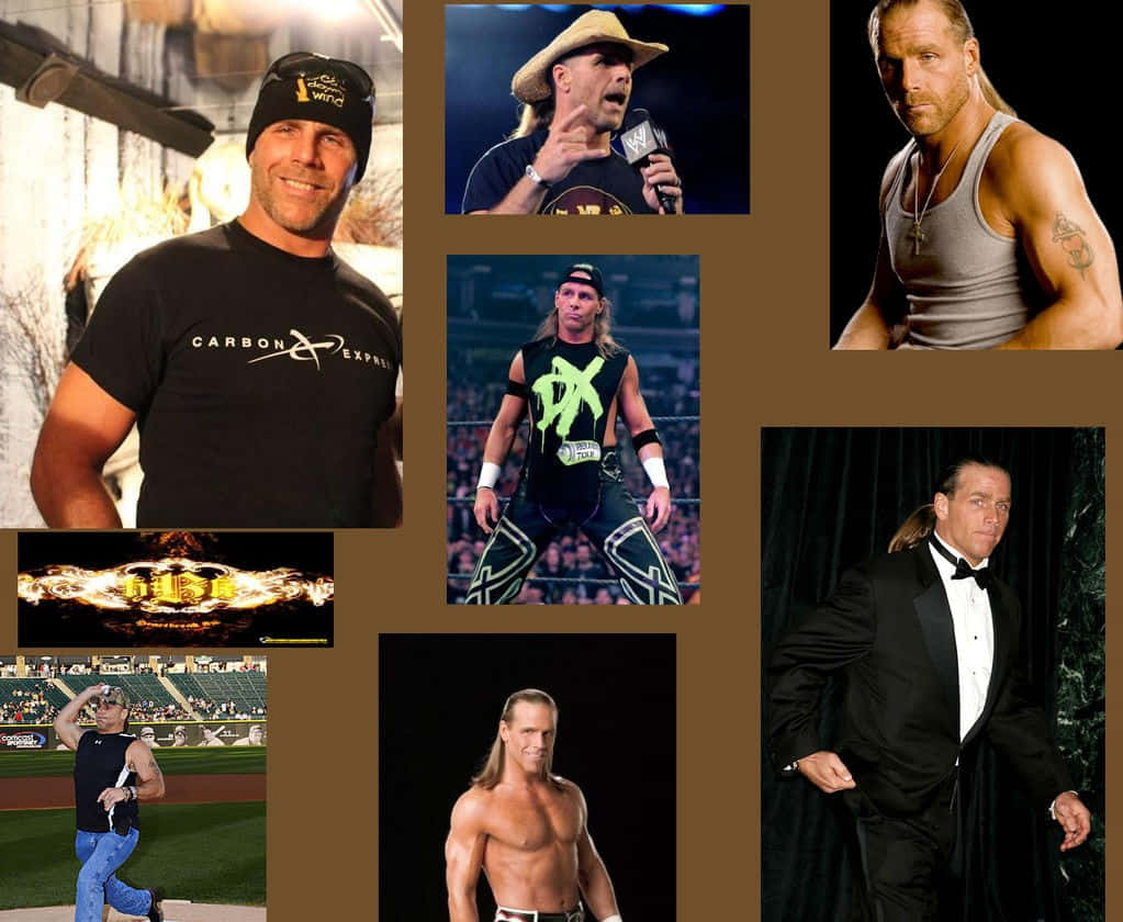 Shawn Michaels Photo Compilation Background