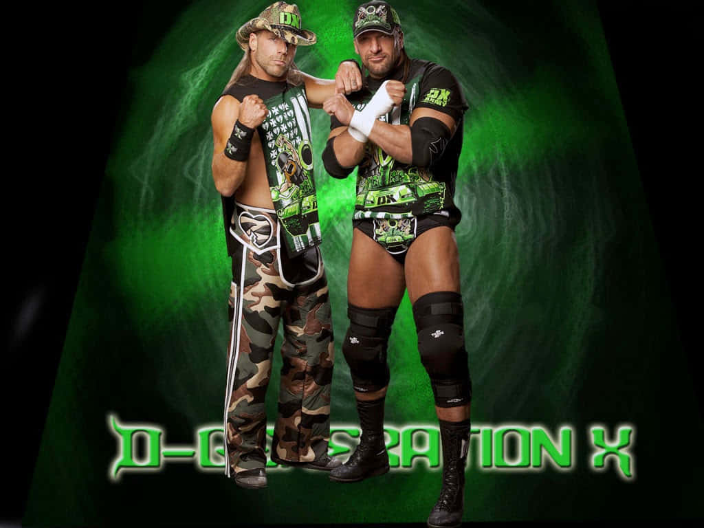 Shawn Michaels Triple H D-generation X Background
