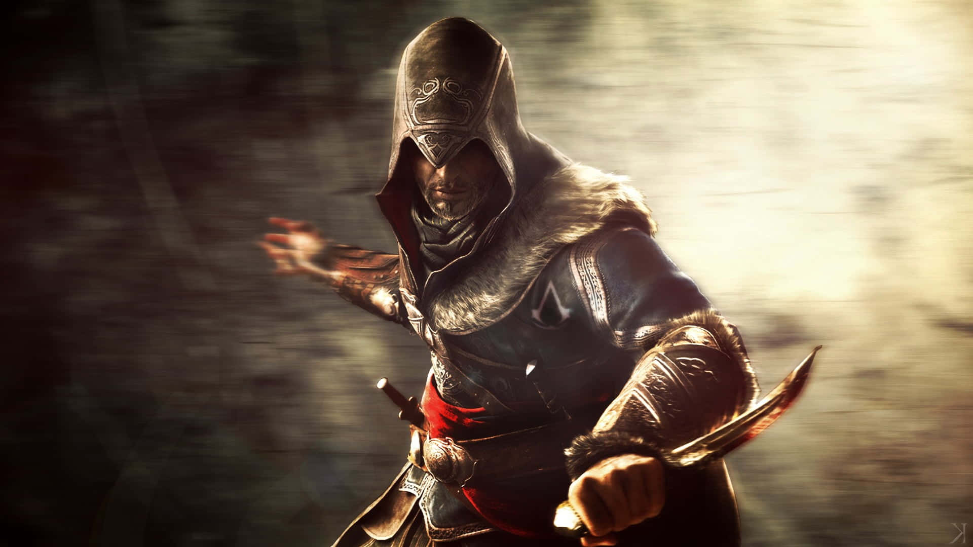 Rogue Assassin Shay Cormac in Action Wallpaper