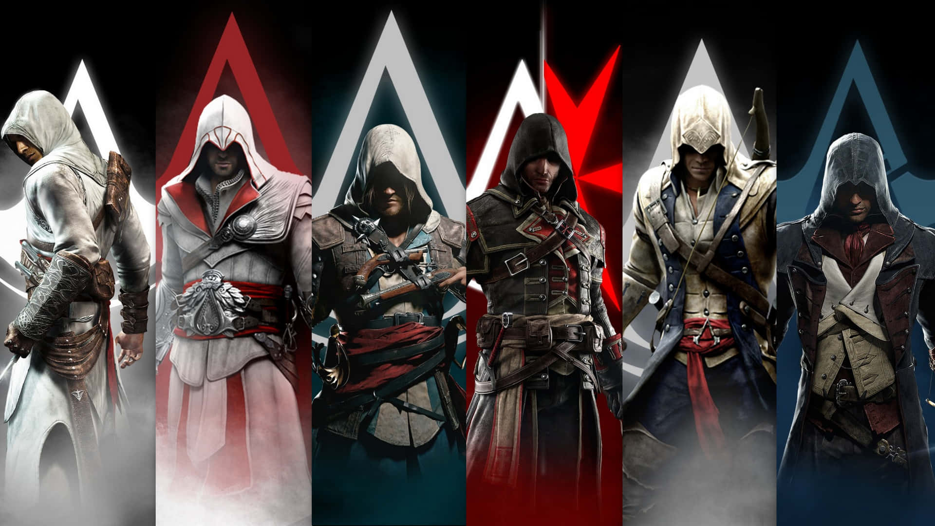 Shay Cormac standing tall as a skilled Assassin-turned-Templar Wallpaper