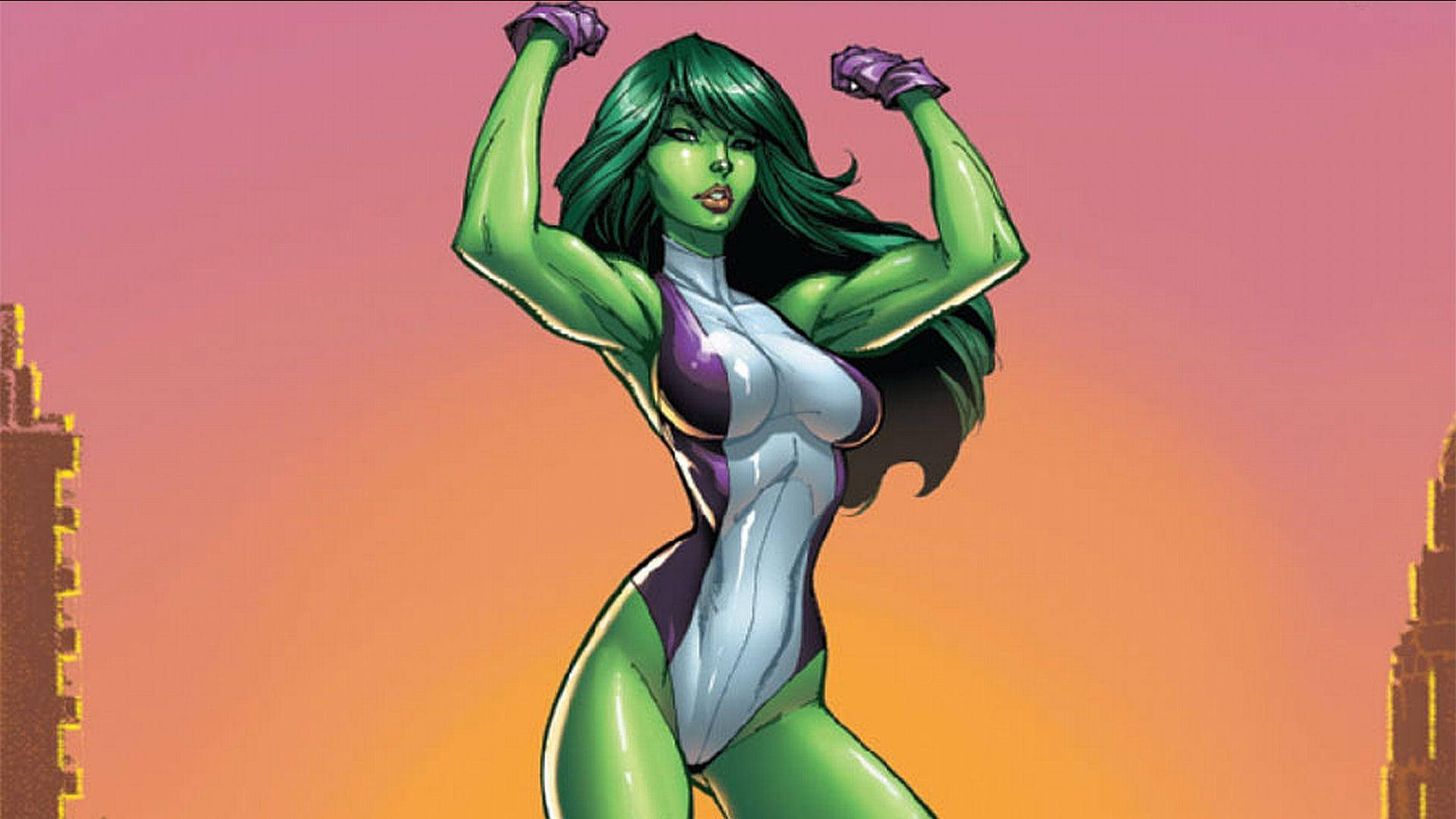 She Hulk Cartoon Picture