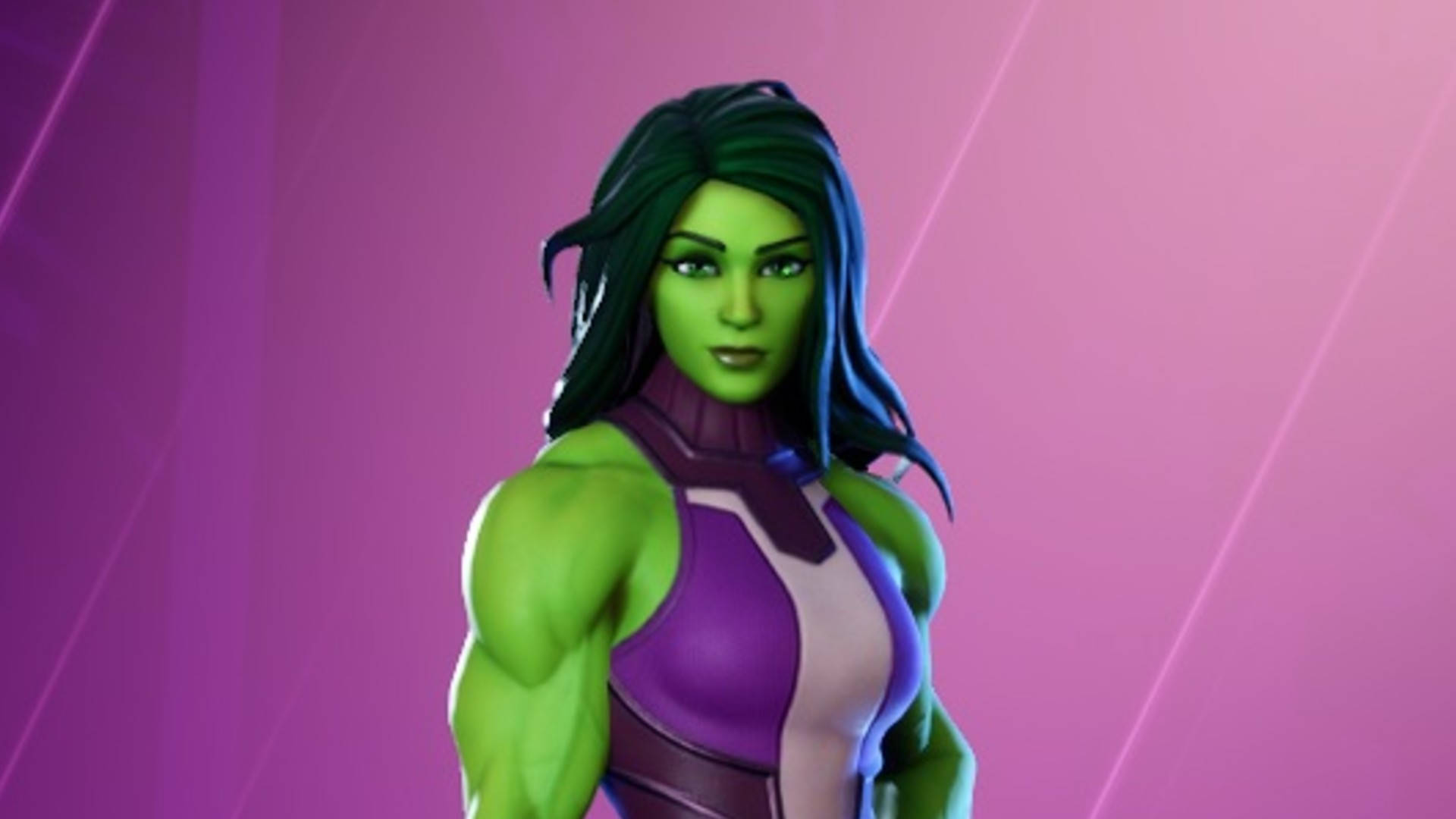 She Hulk In Violet Background Wallpaper