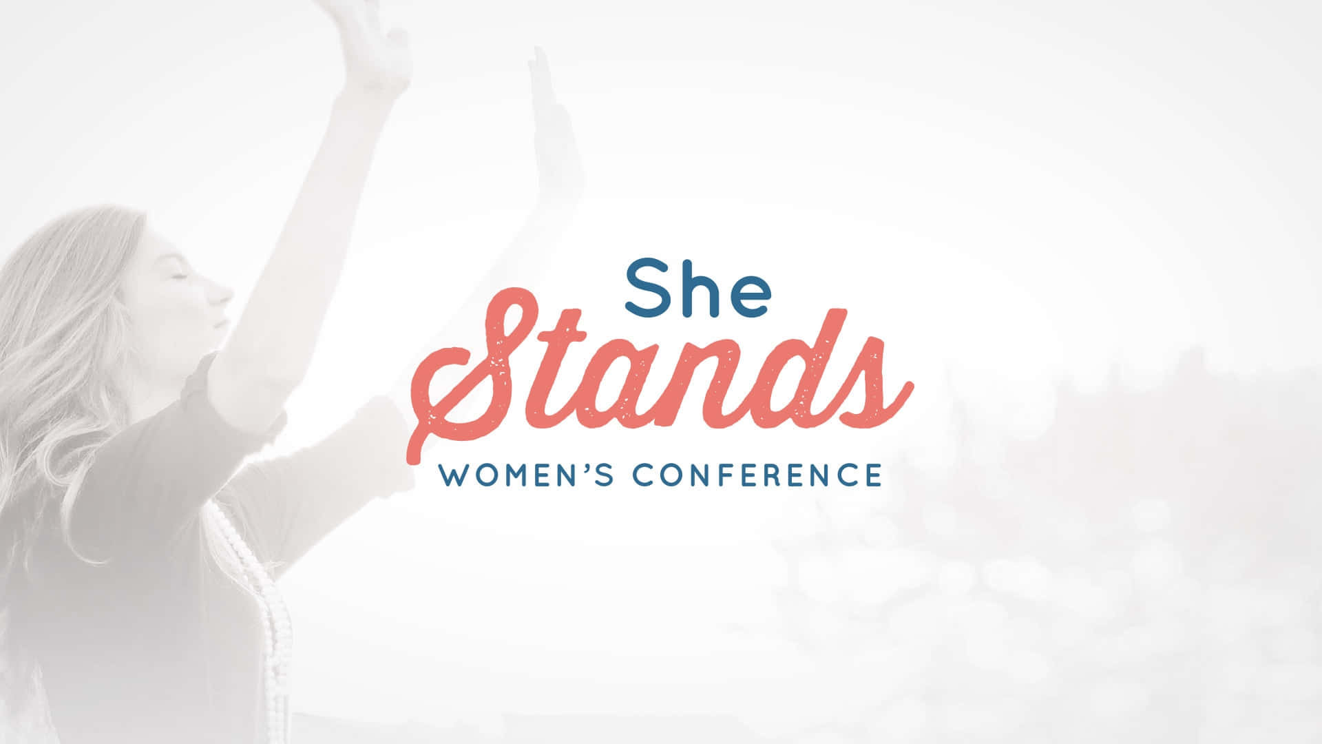 She Stands Vrouwenconferentie Promotie Achtergrond