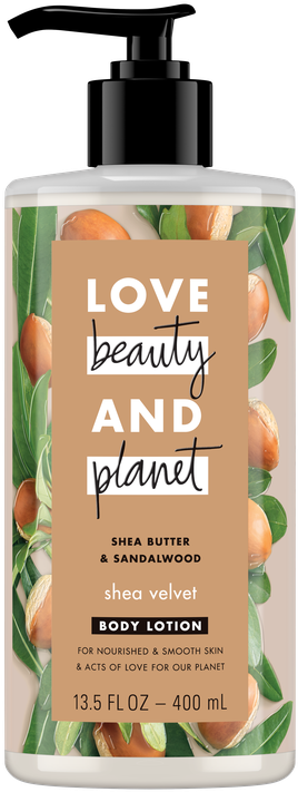 Download Shea Butter Sandalwood Body Lotion Bottle | Wallpapers.com