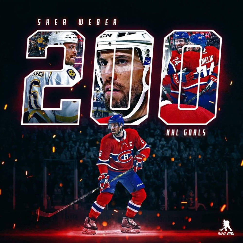 Ceremony for Shea Weber reaching 1,000 NHL games includes drawing by B.C.  artist