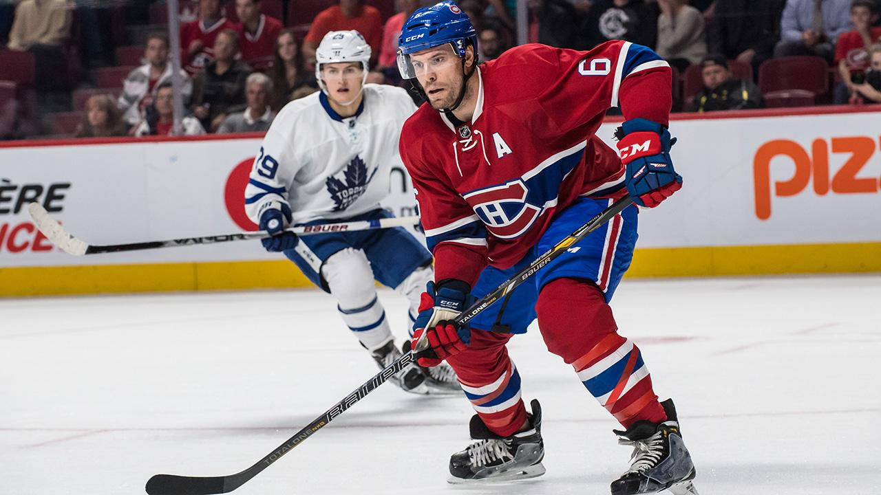 Sheaweber In Azione Contro I Toronto Maple Leafs Sfondo
