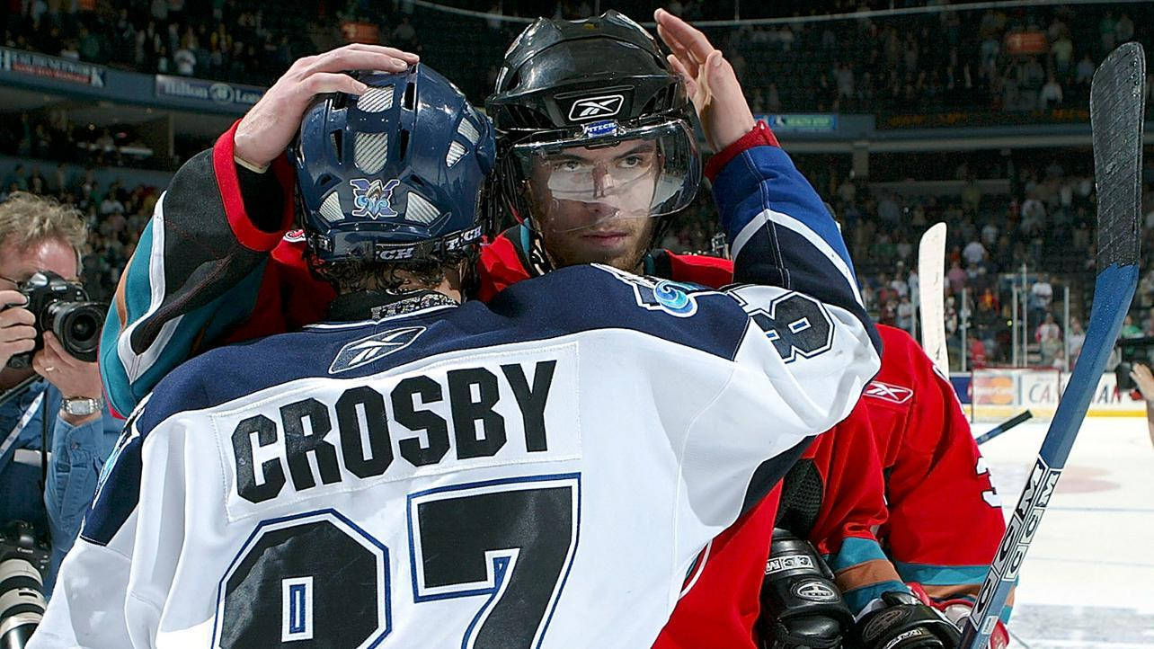 Sheaweber Saludando A Sidney Crosby. Fondo de pantalla
