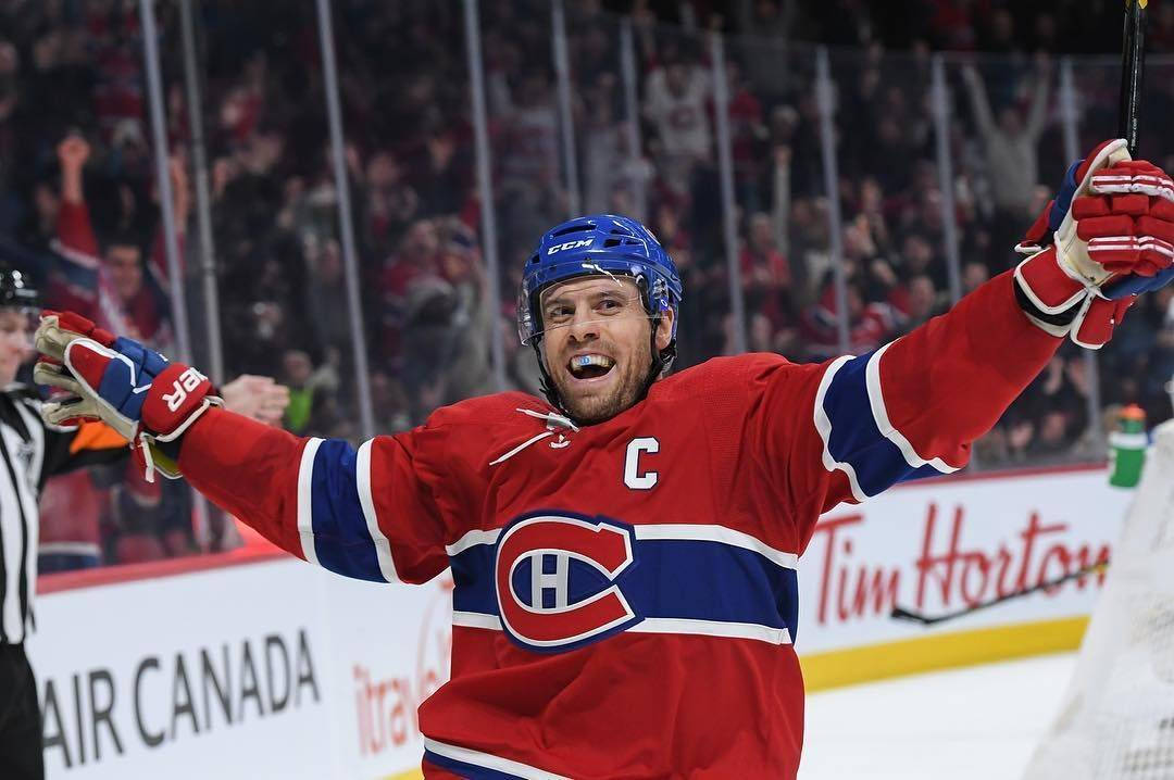 Shea Weber, the NHL Star, Smiling Brightly Wallpaper