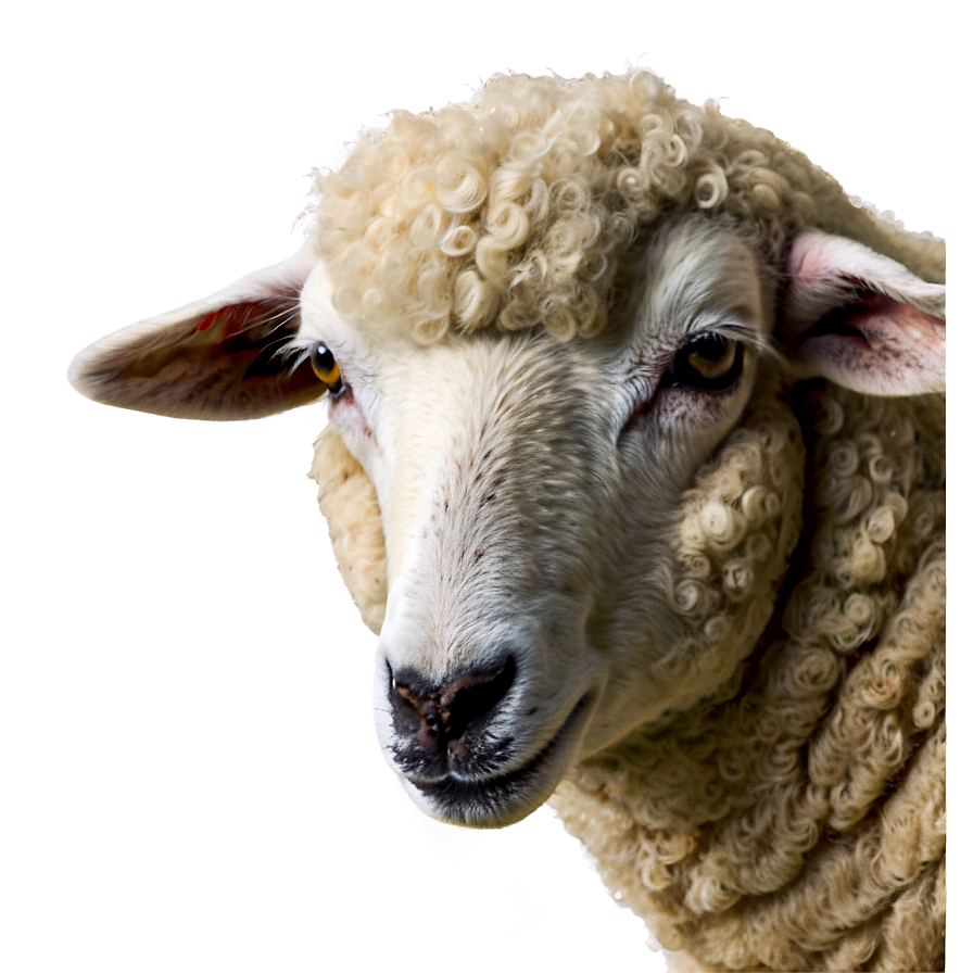 Download Sheep Face Png Lbk51 | Wallpapers.com