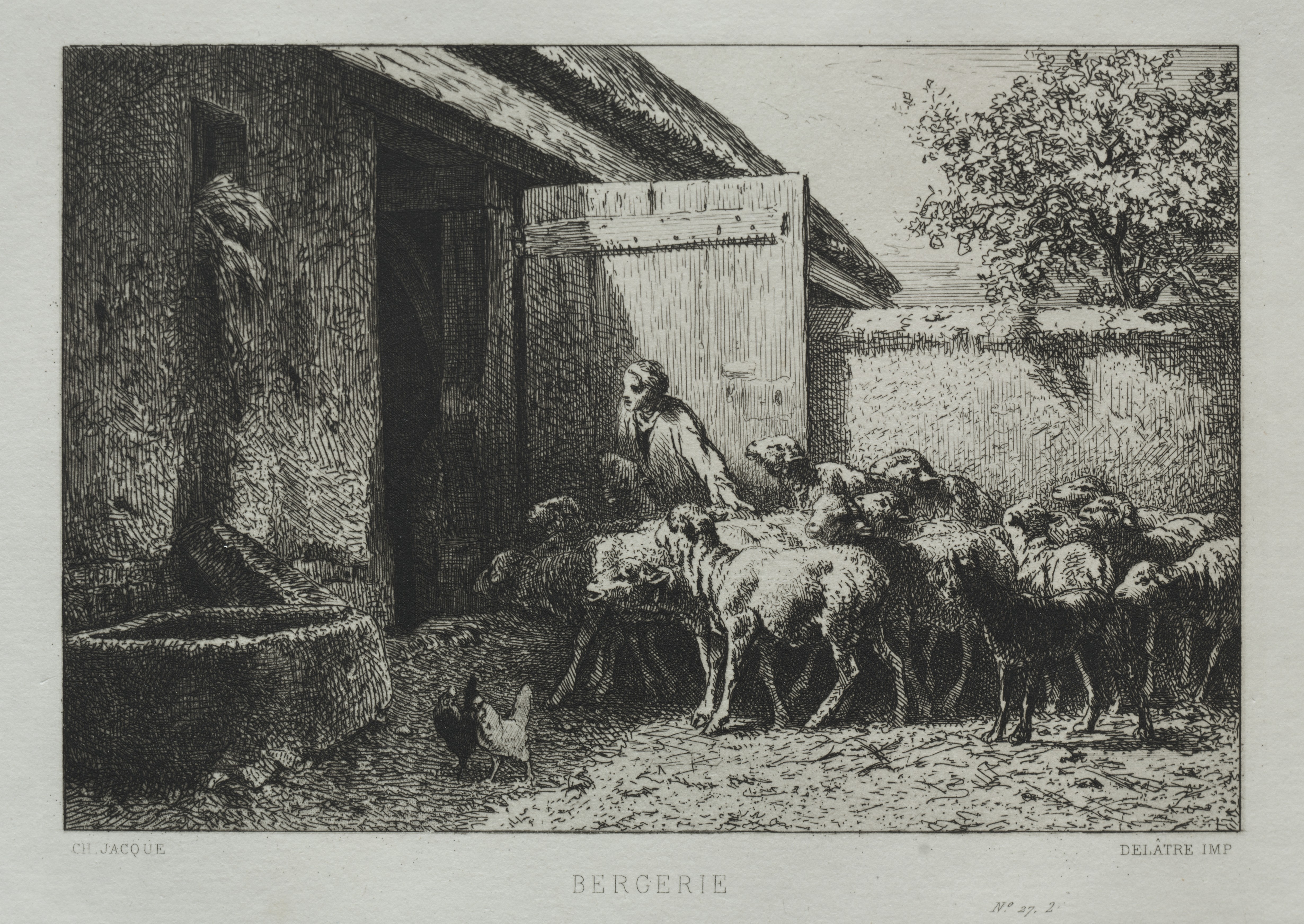 Sheepfold Wallpaper