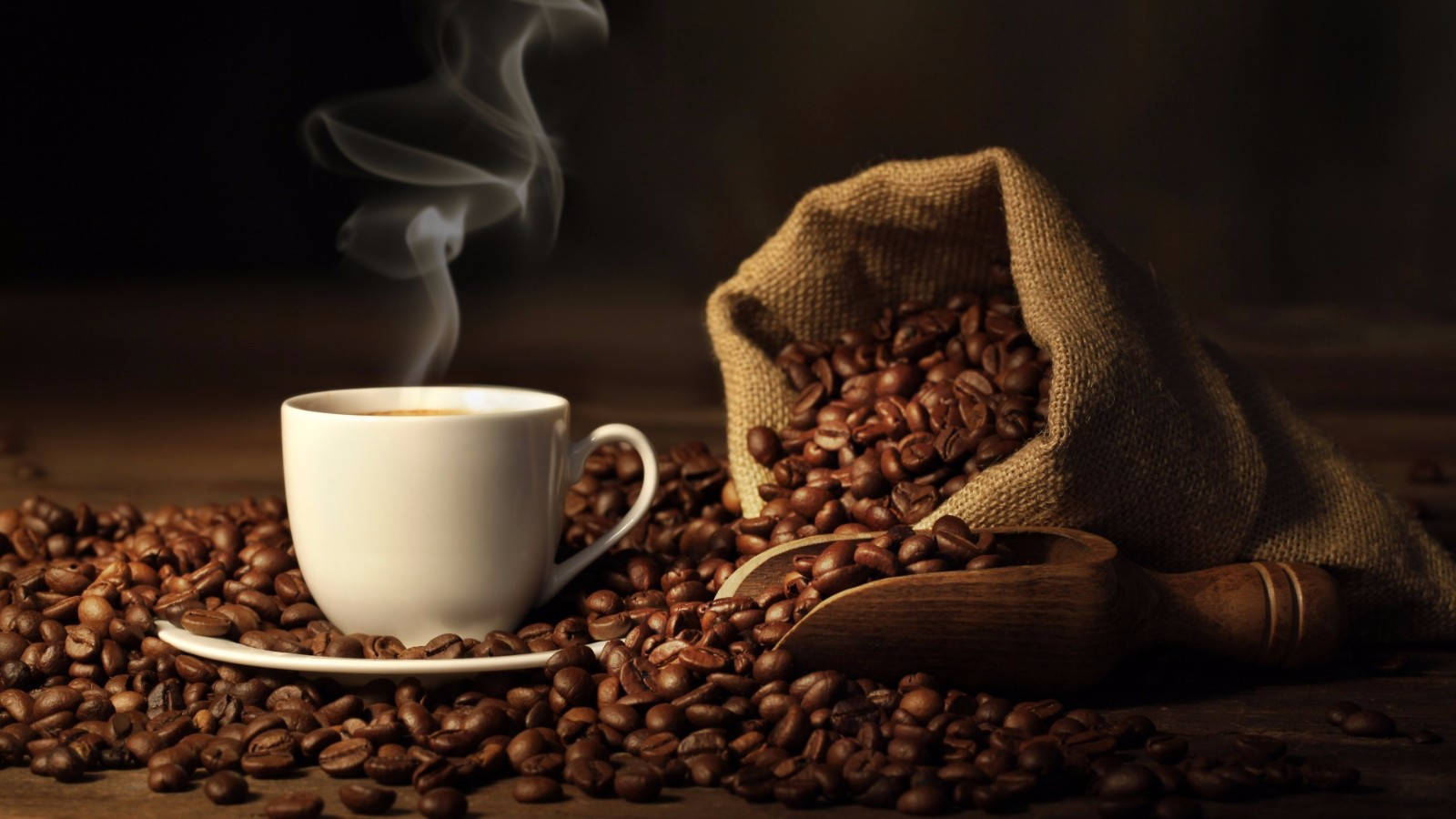 Sheesh Scent Of Coffee Beans Wallpaper
