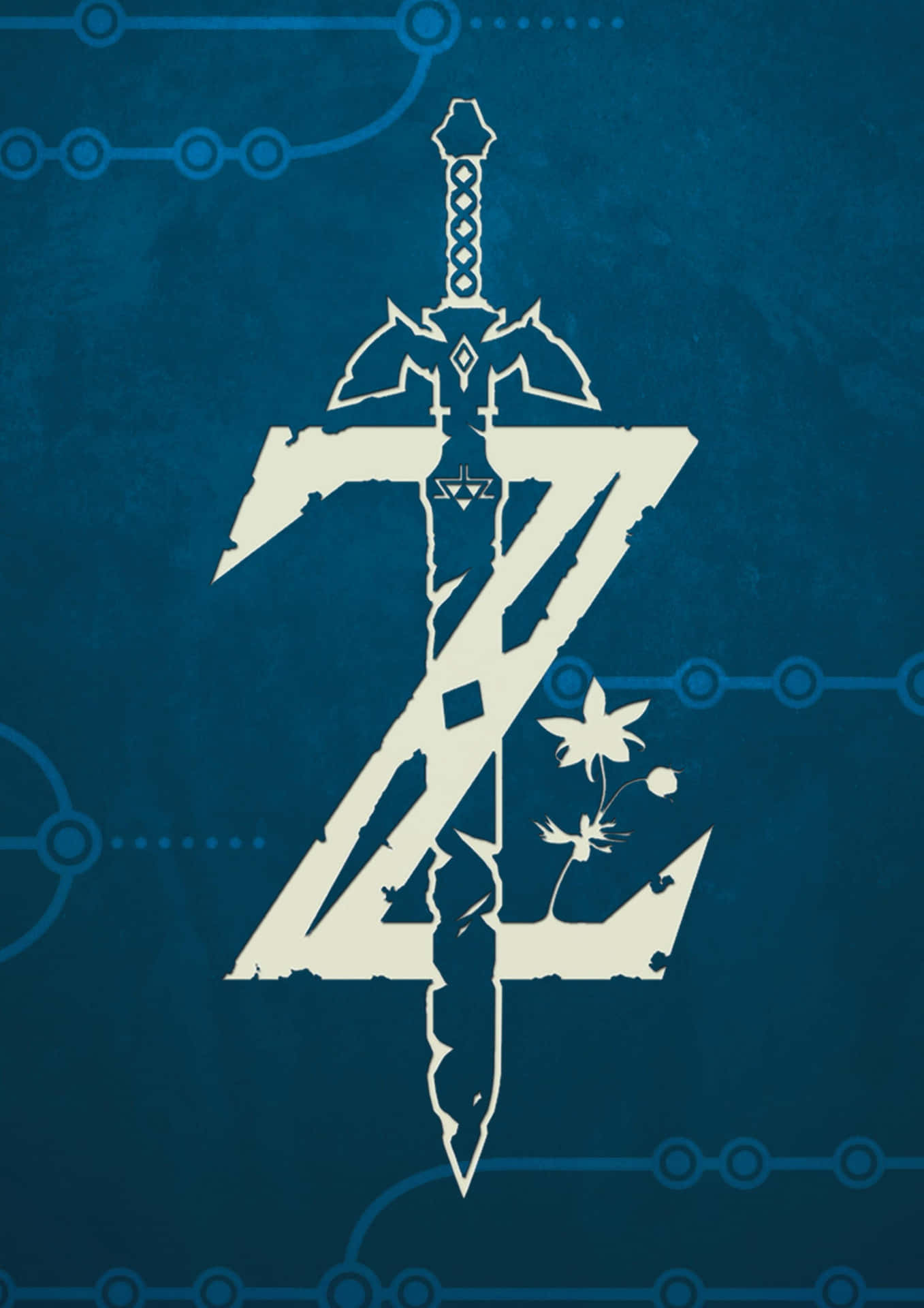 Legenden om Zelda - Ånden i det vilde design Wallpaper