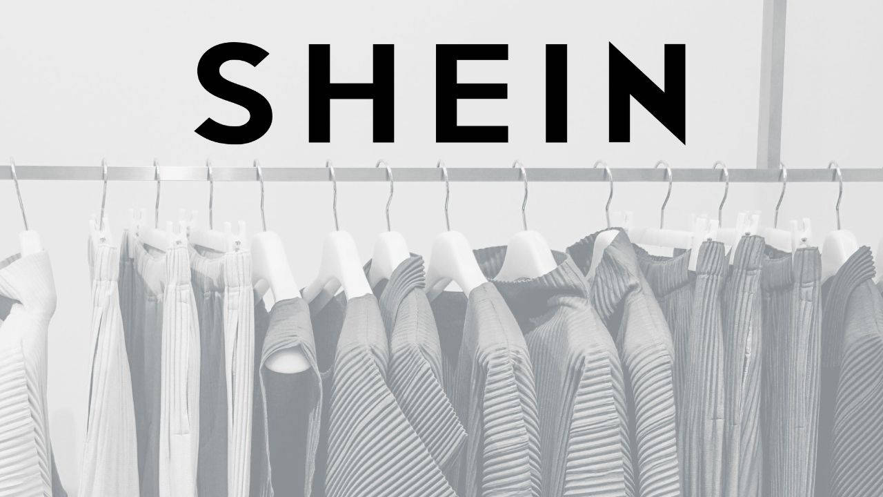 Shein logo editorial photography. Image of screen, clothes - 297076107