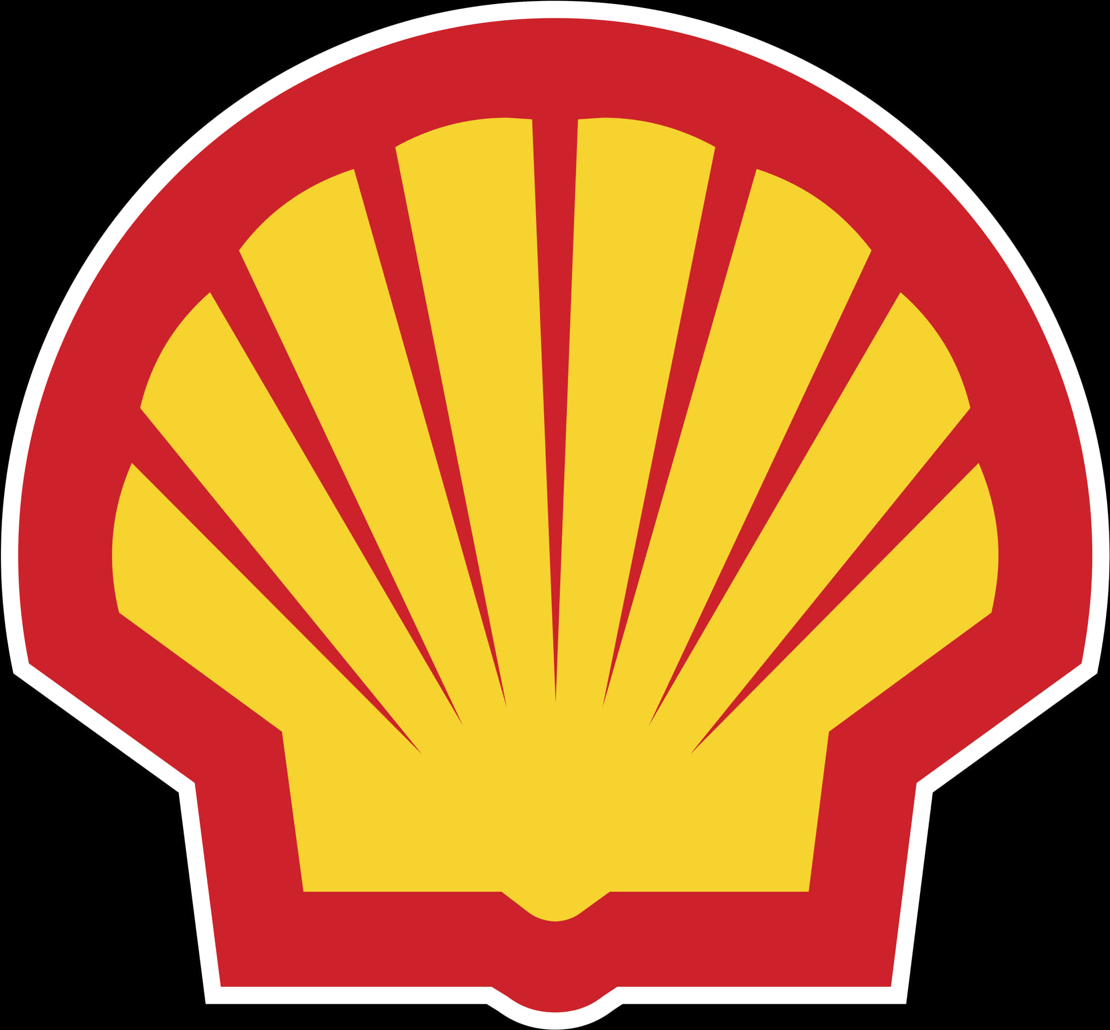Shell Logo Red Yellow PNG