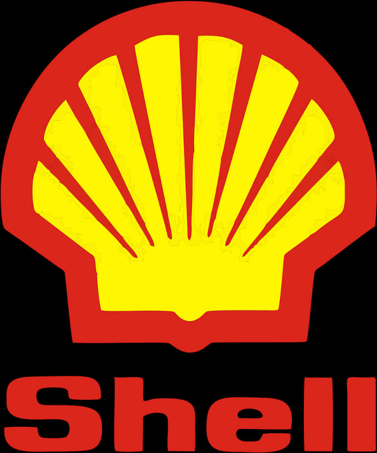 Shell Logo Red Yellow PNG