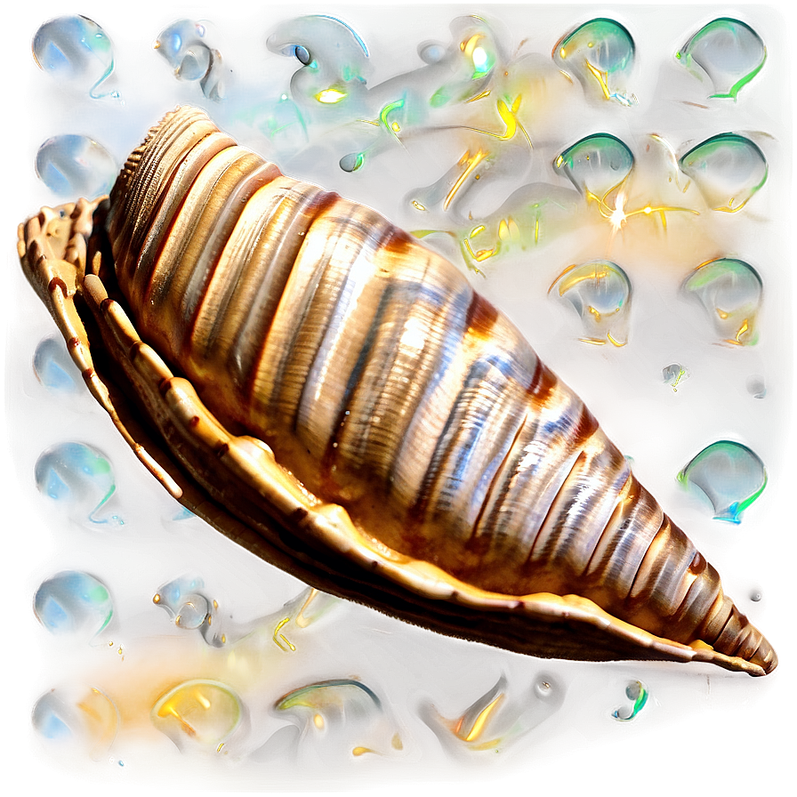 Shell With Ocean Background Png 05212024 PNG