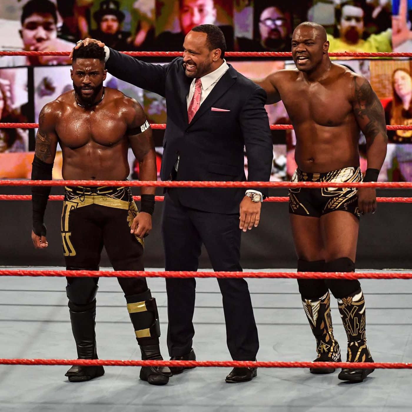 Shelton Benjamin mod Cedric Alexander i WWE Raw 2019 Wallpaper