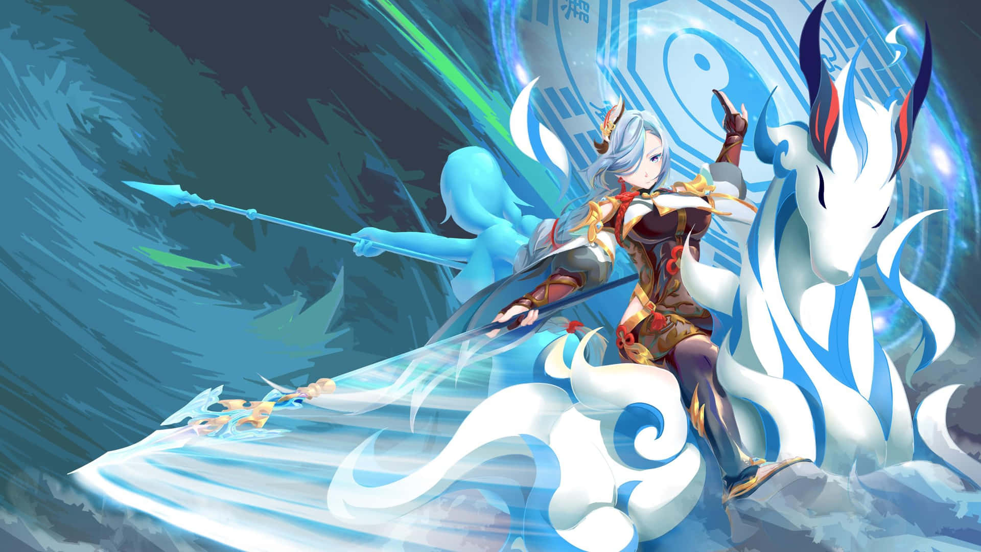 Shenhe Ethereal Spirit Genshin Impact Wallpaper