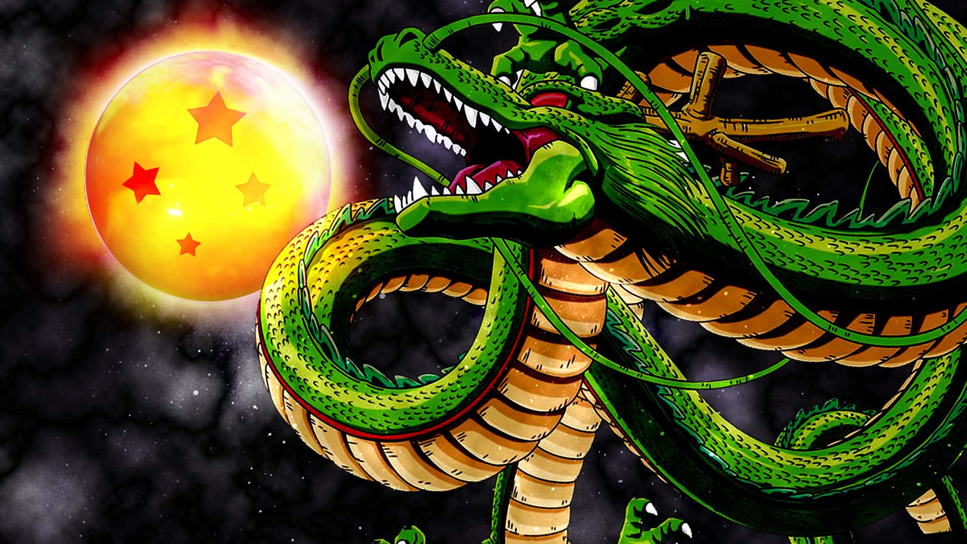 Shenron Dragon Ball Summoning Wallpaper