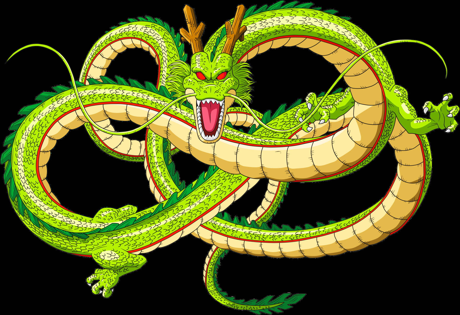 Shenron The Green Dragon Wallpaper