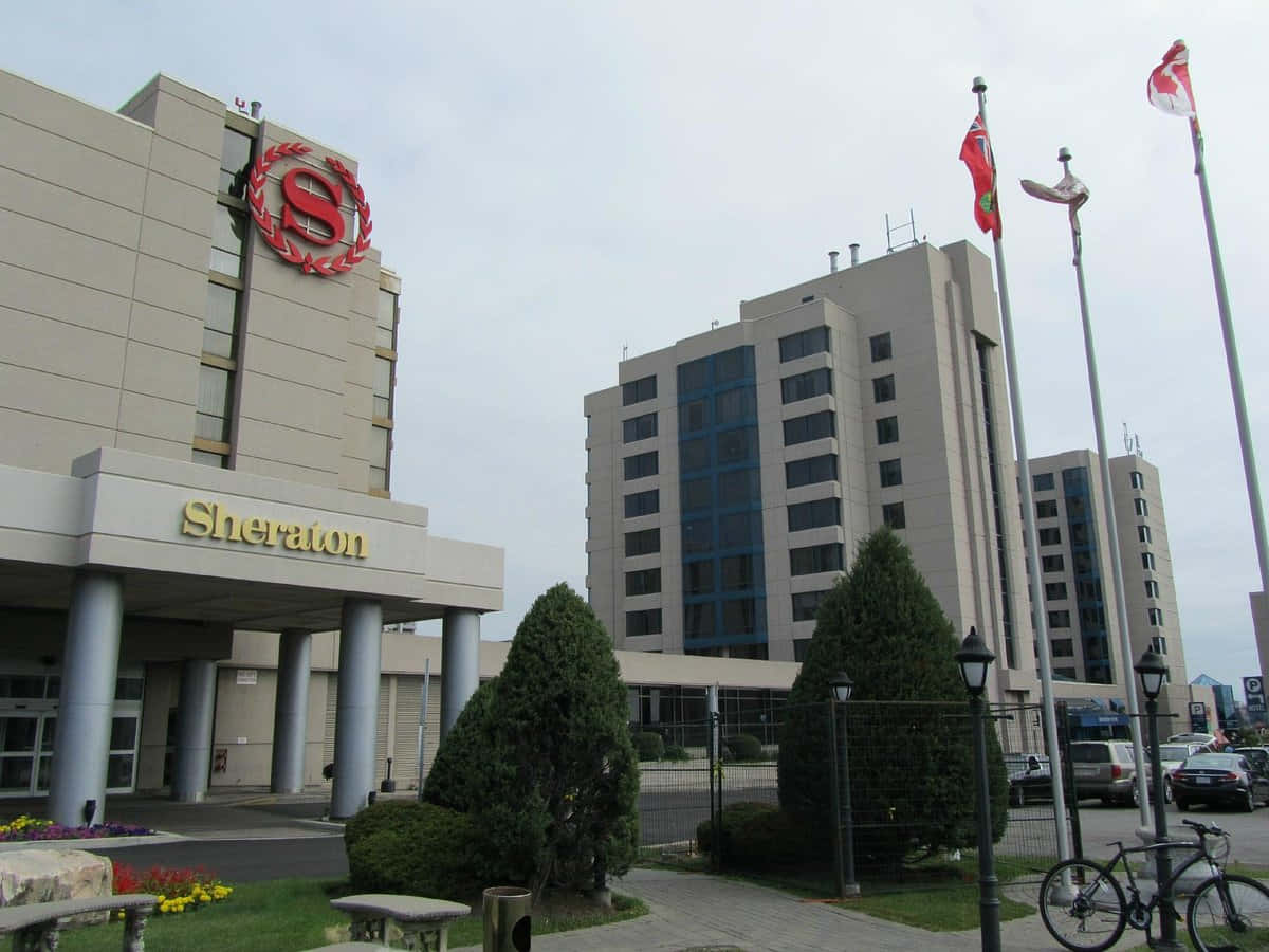 Sheraton Hotel Exterieur Richmond Hill Achtergrond