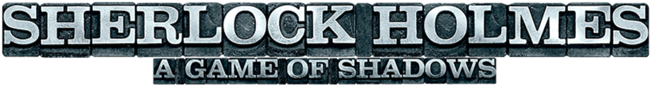 Sherlock Holmes Gameof Shadows Title PNG