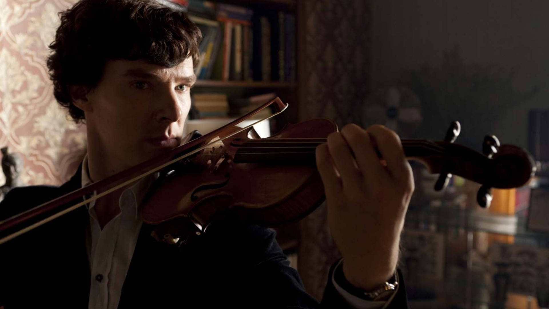 Sherlock With Violin