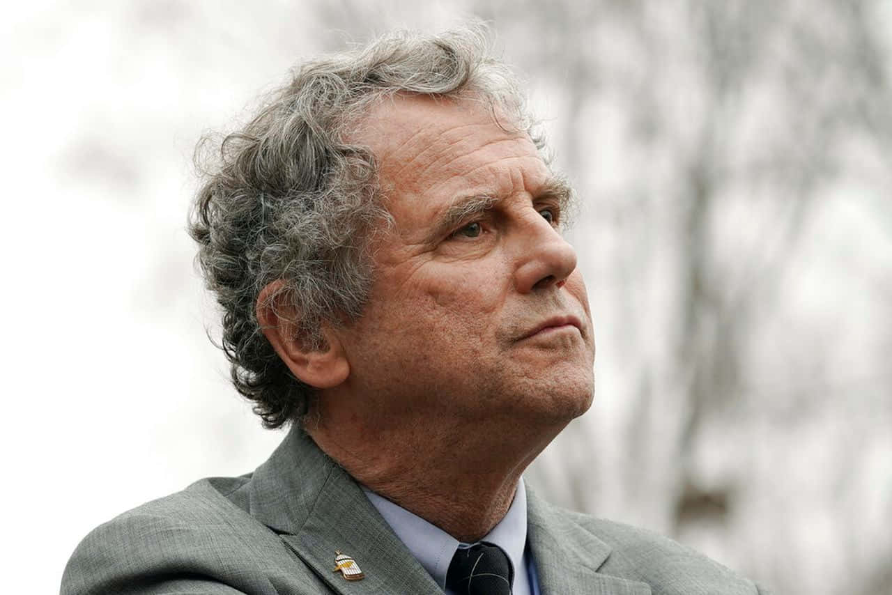 Sherrod Brown Intently Listening Picture