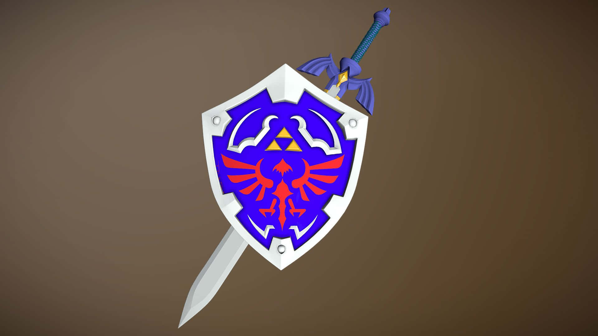 Powerful Protector Shield Background