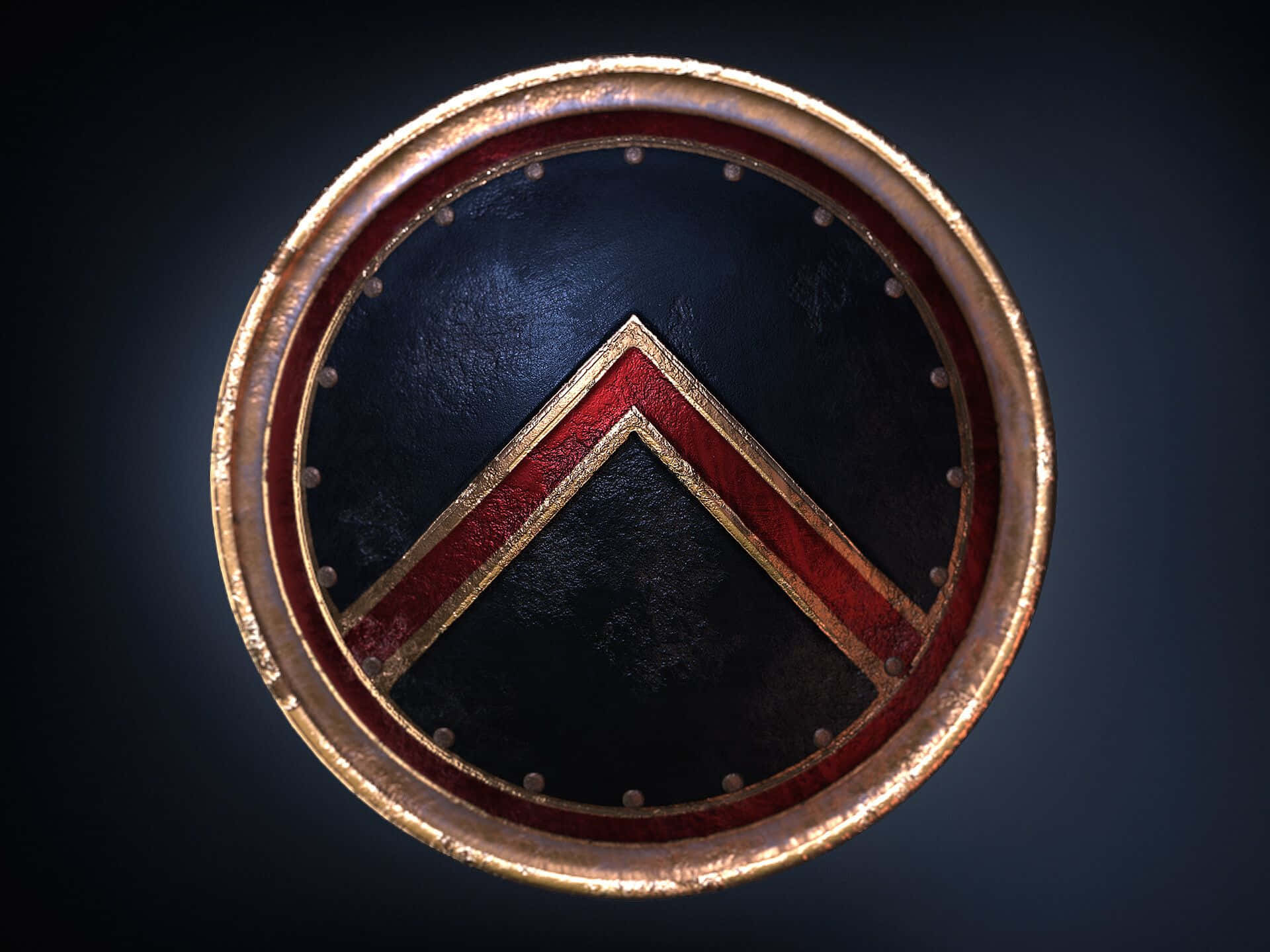 Epic Medieval Shield Background