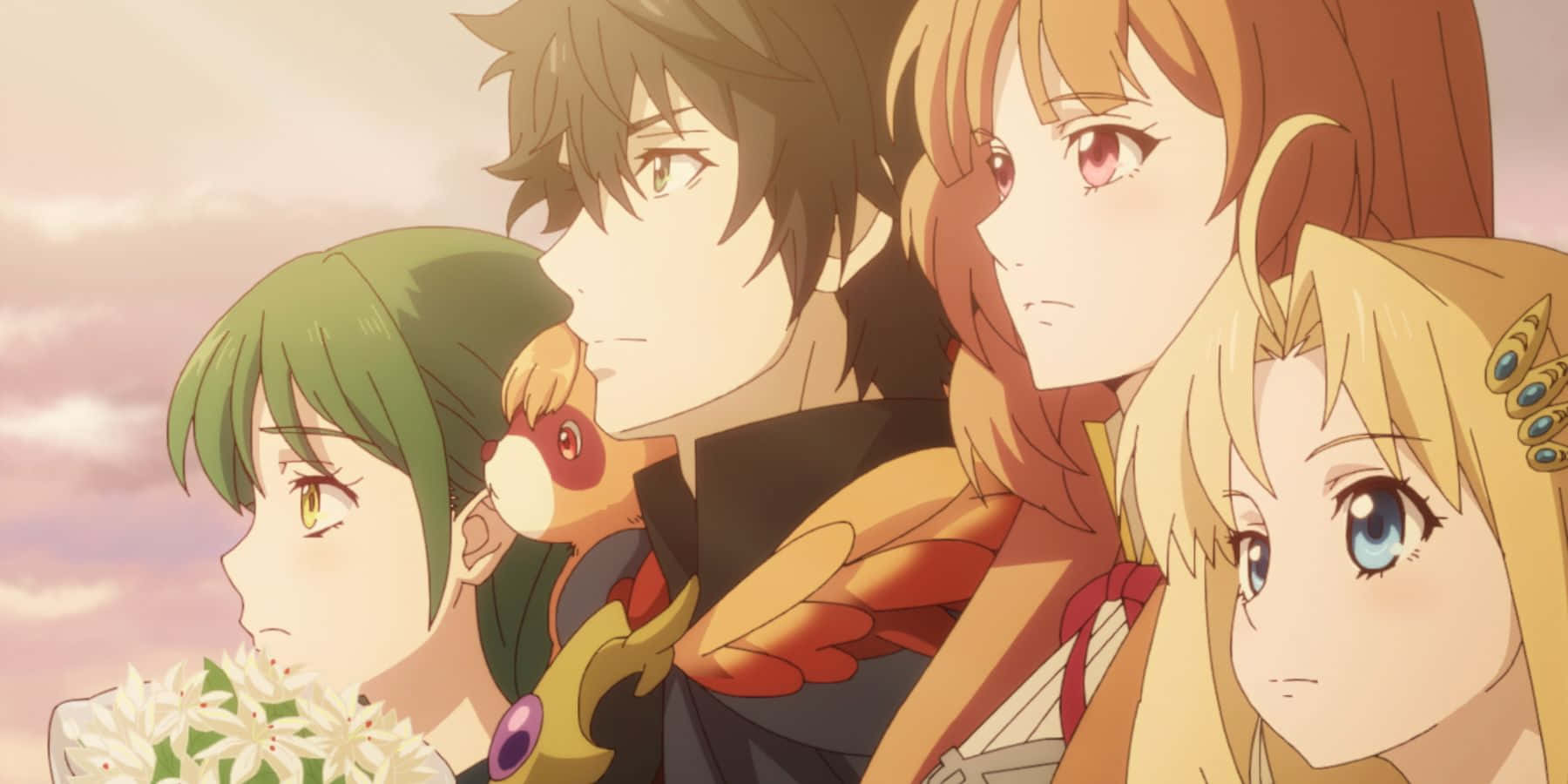 Embrace your destiny with Naofumi and the other heroes of the Shield Hero series