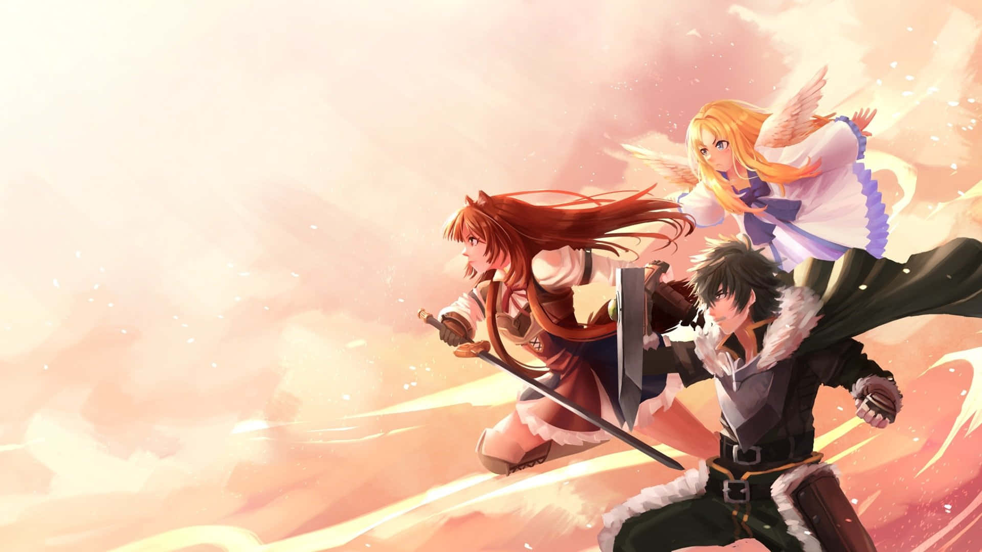 Just another day in the office for the Shield Hero!