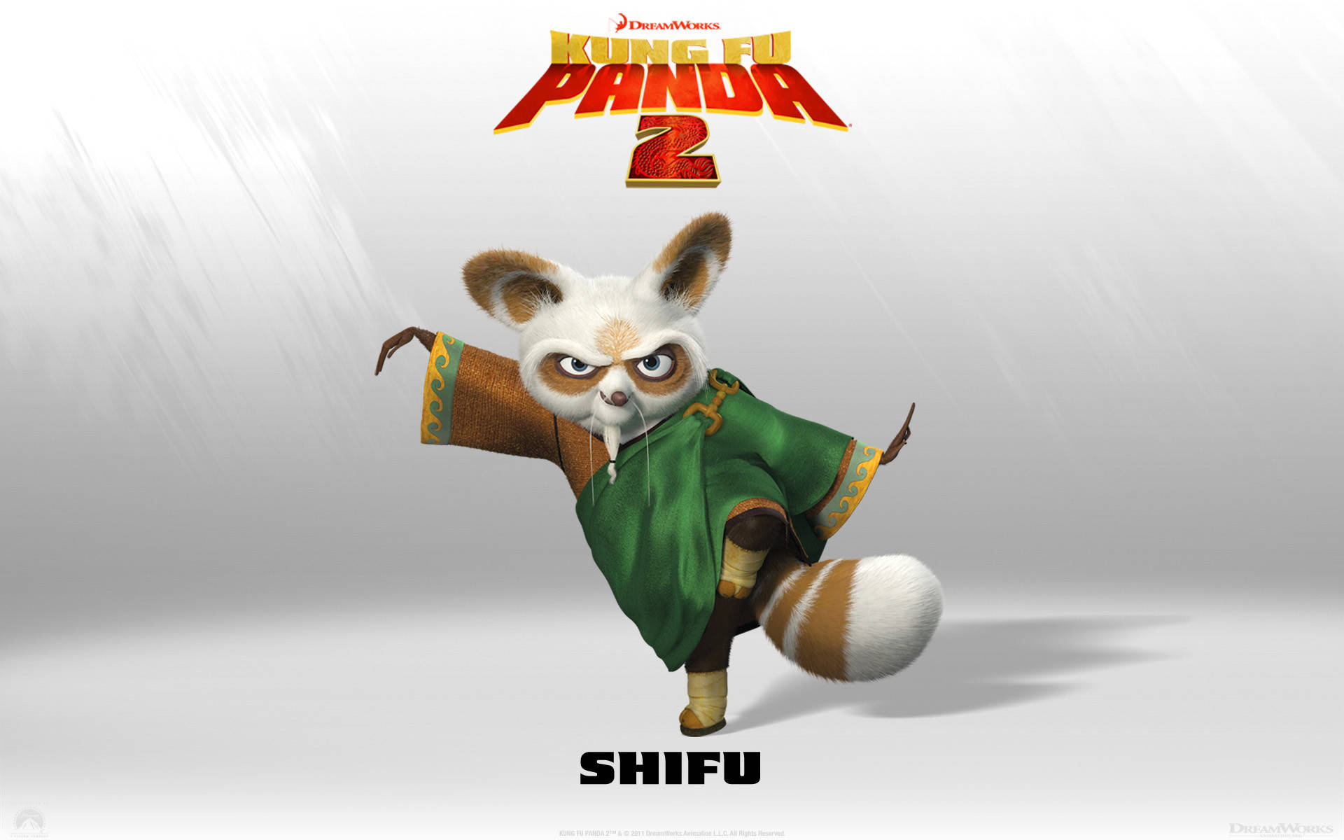 Shifu From Kung Fu Panda 2 Wallpaper