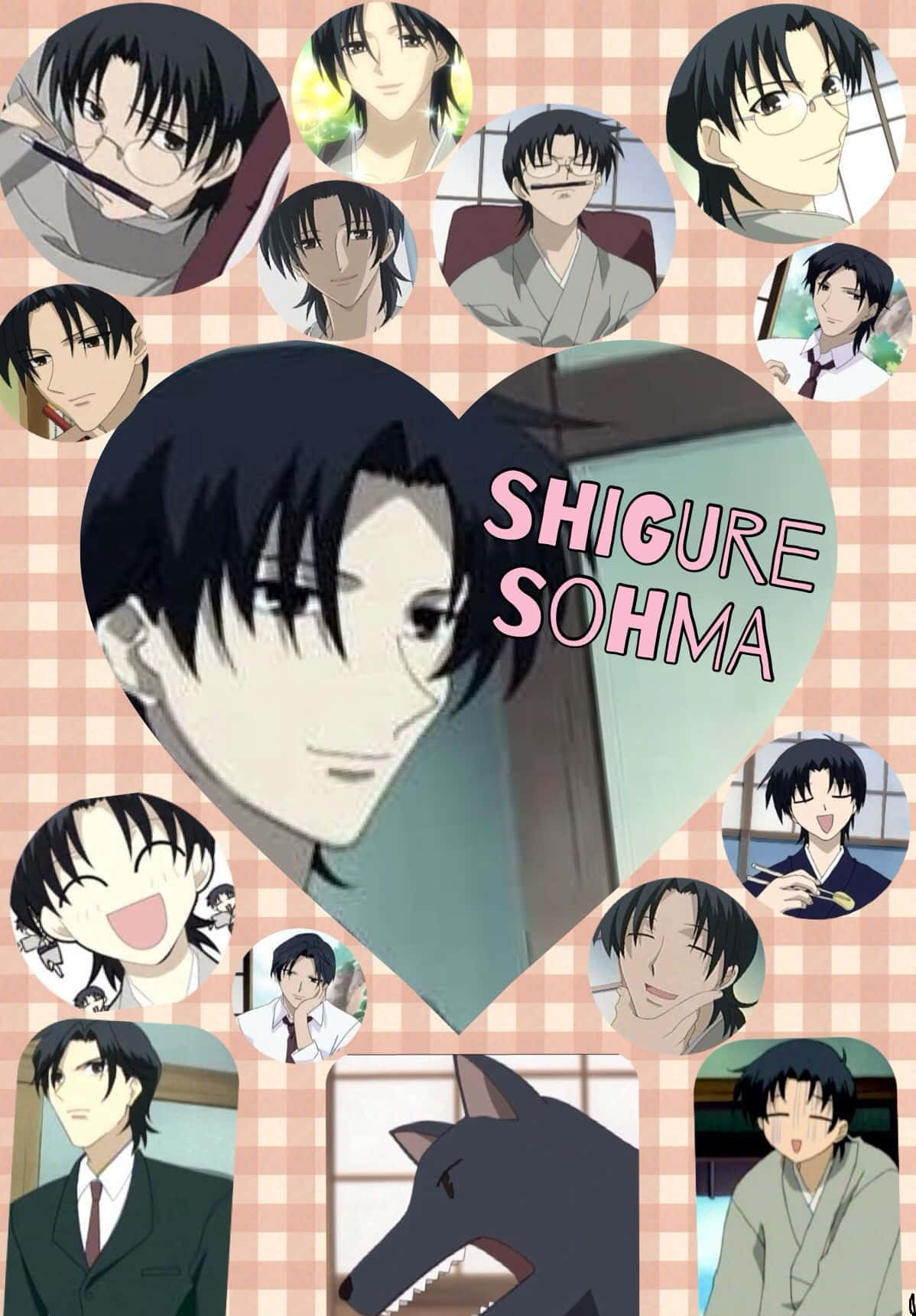 Shigure Sohma, The Elegant Storyteller Wallpaper