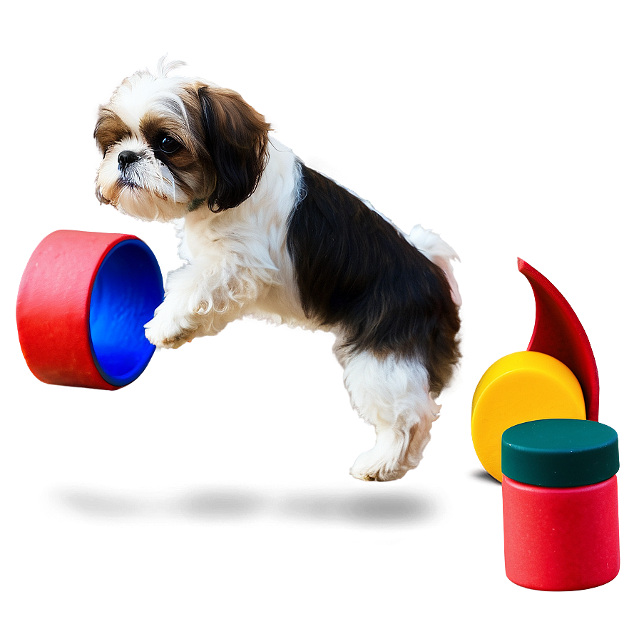 Shih Tzu Agility Training Png Gcl PNG