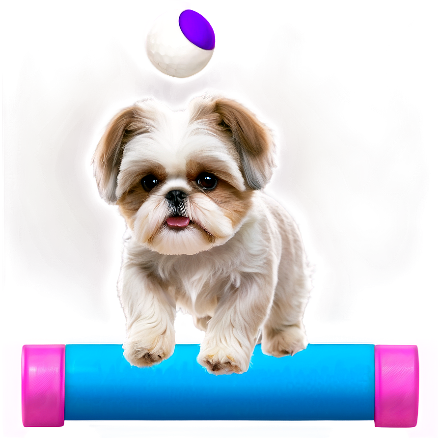 Shih Tzu Agility Training Png Mku33 PNG