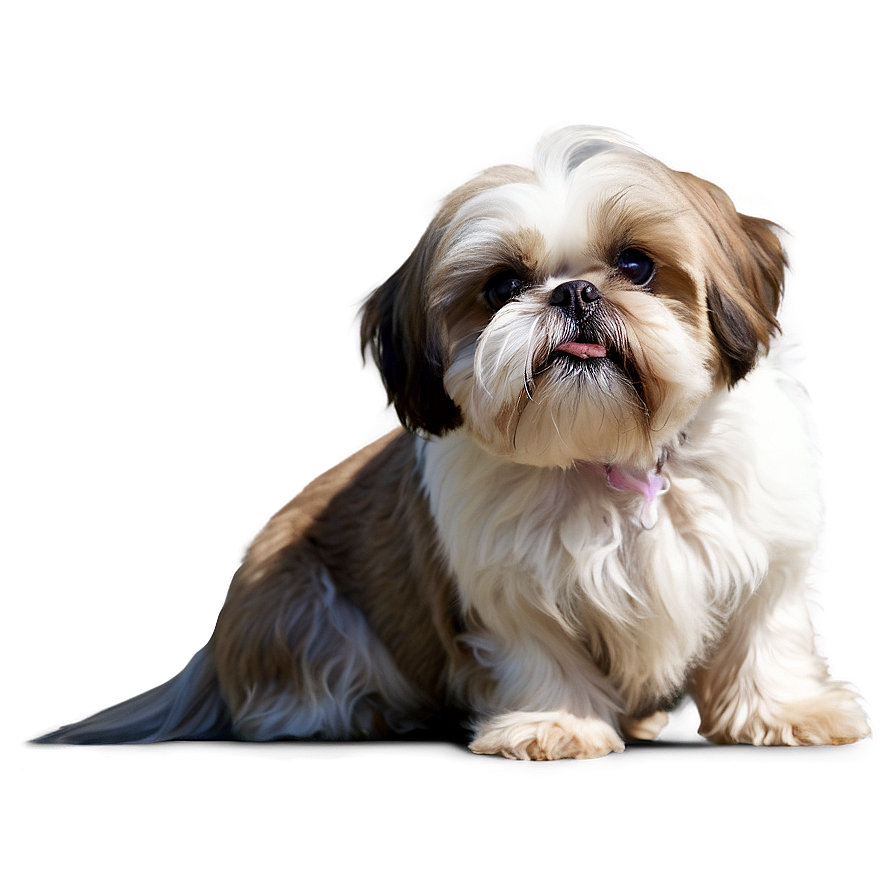 Shih Tzu At The Beach Png 06242024 PNG