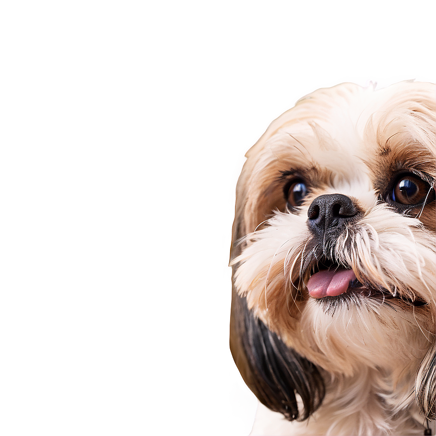 Shih Tzu Enjoying Sunshine Png 06242024 PNG