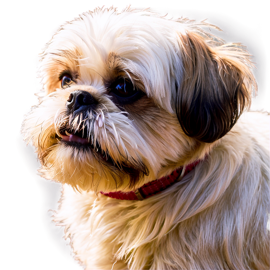 Shih Tzu Enjoying Sunshine Png Gjt35 PNG