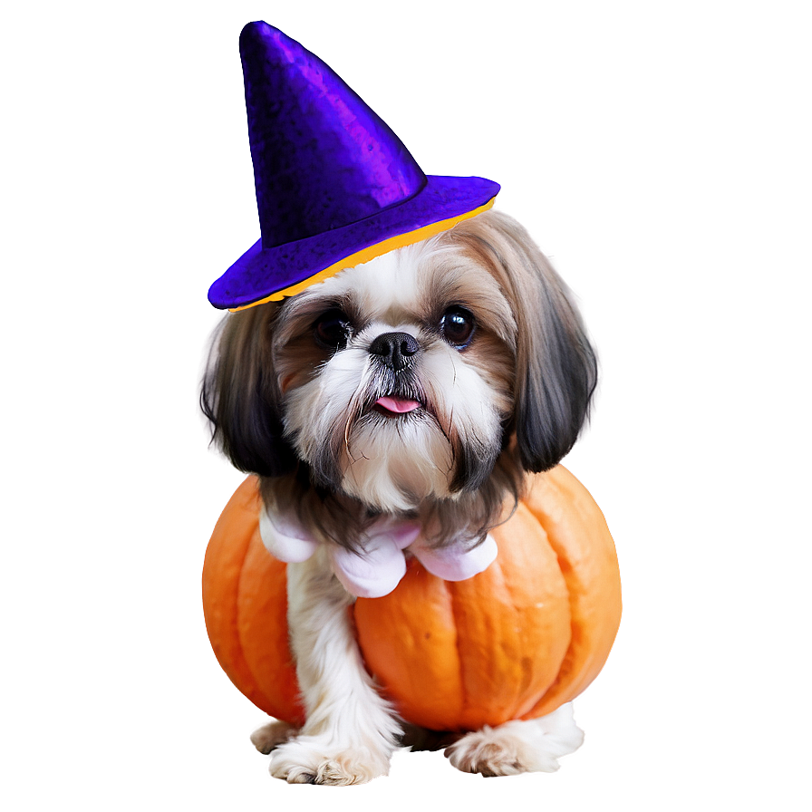 Shih Tzu Halloween Costume Png 3 PNG