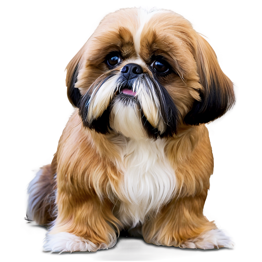 Shih Tzu In Park Png Nqs PNG