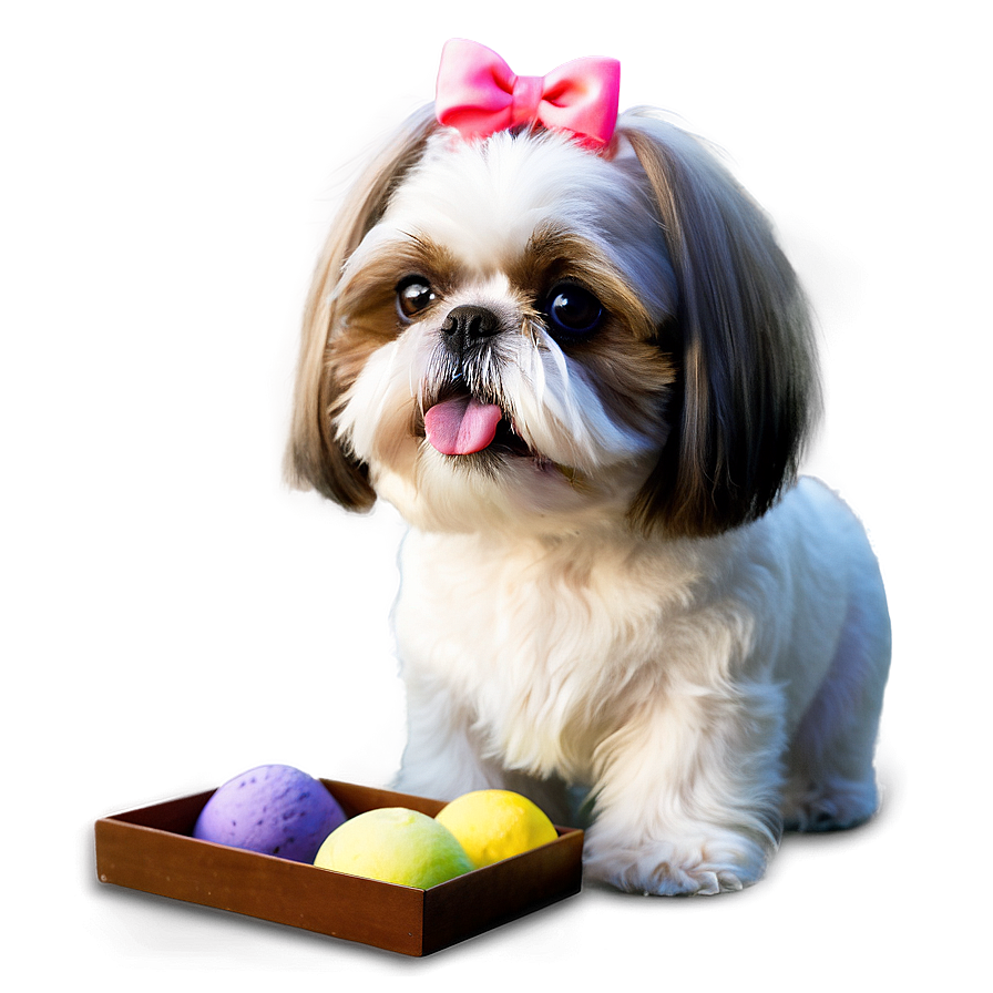 Shih Tzu Picnic Day Png 16 PNG