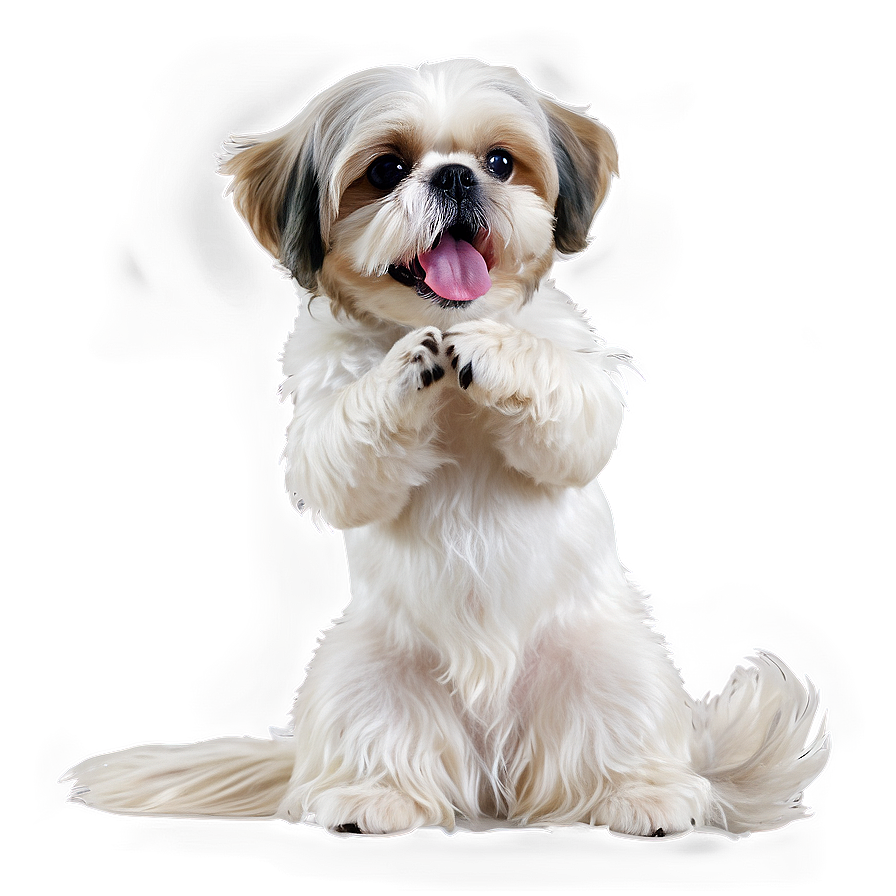 Shih Tzu Playful Pose Png 66 PNG