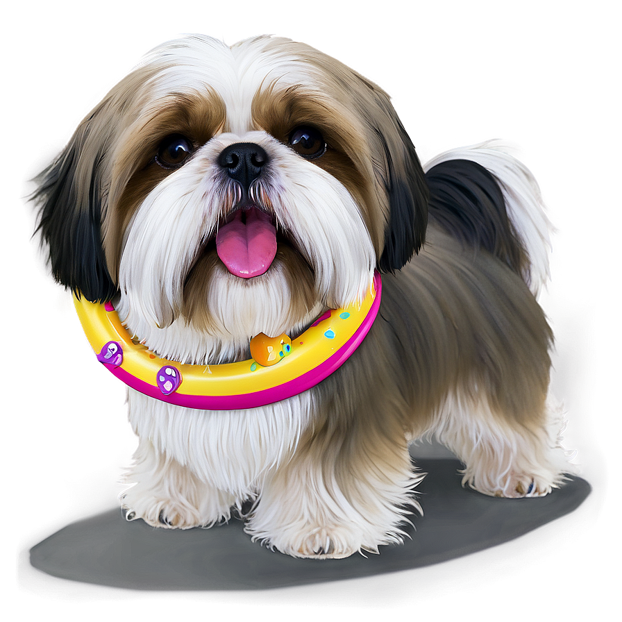 Shih Tzu Summer Fun Png Mxg PNG