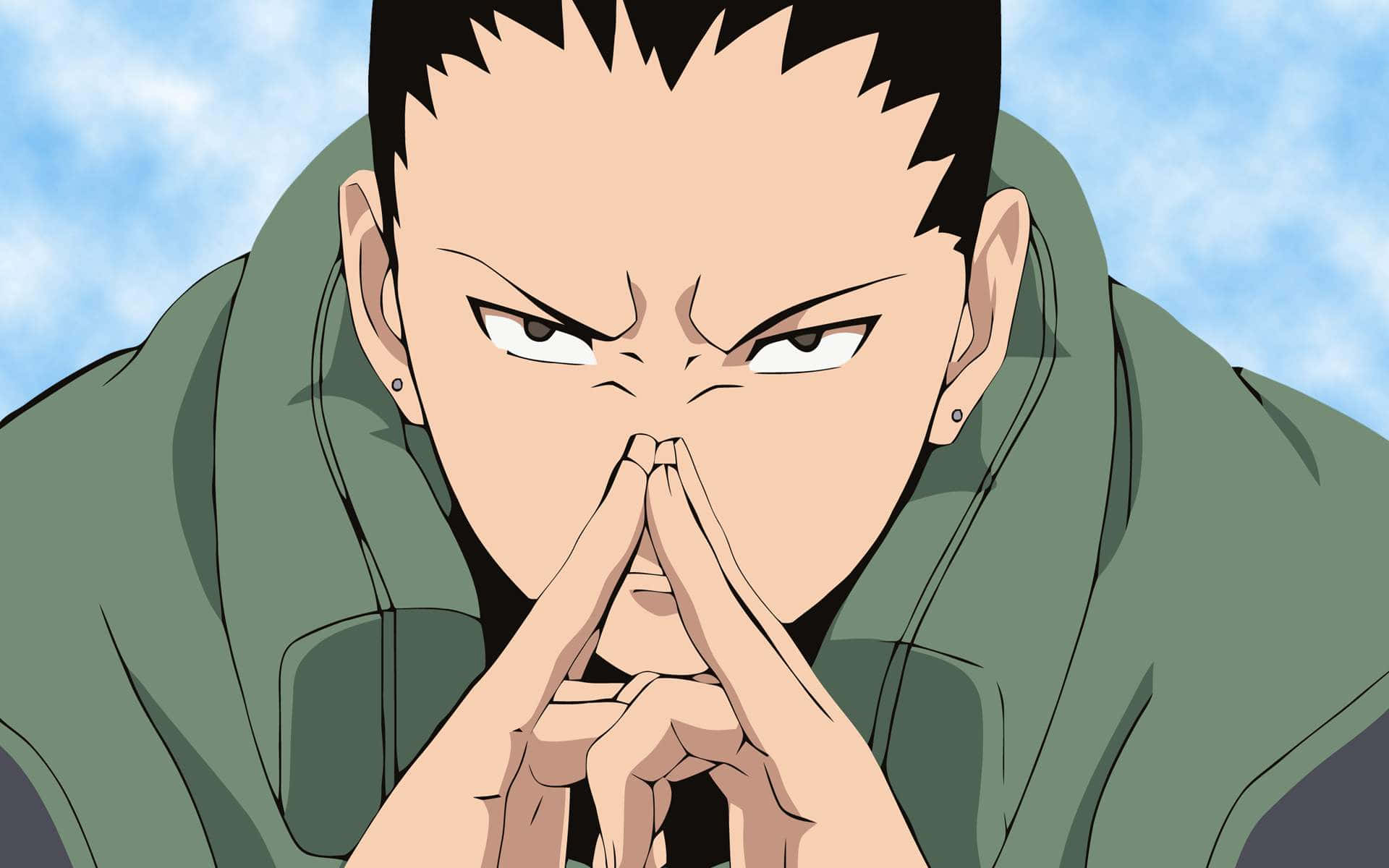 Shikamaru Nara Pondering a Strategy Wallpaper