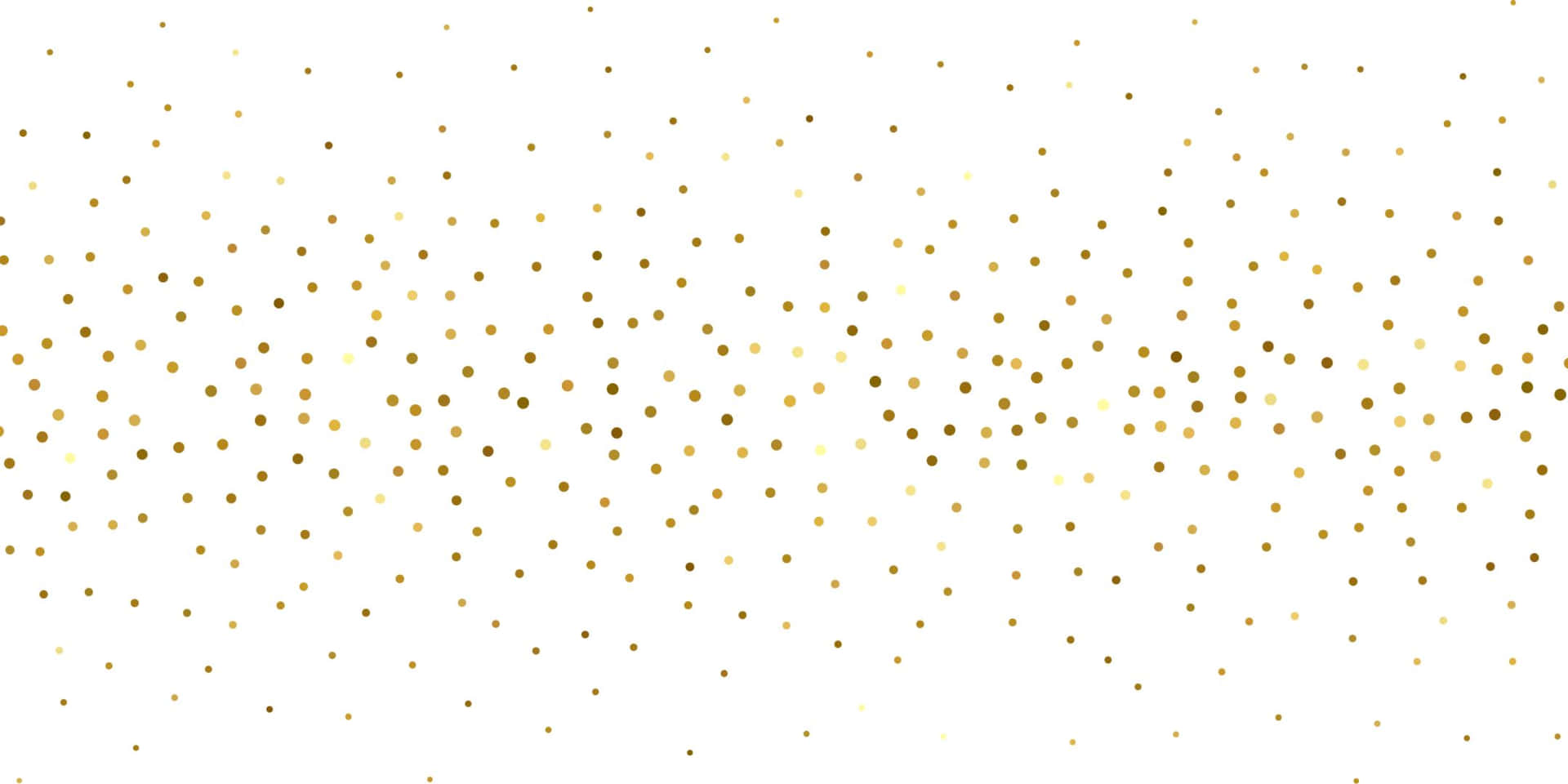 Gold Dots On A White Background