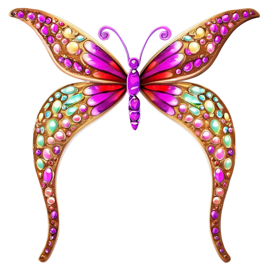 Shimmering Butterfly Sparkle Png Lwd PNG