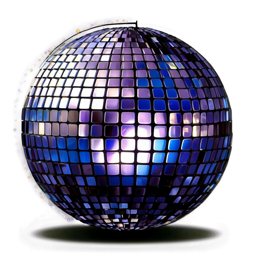 Shimmering Disco Ball PNG